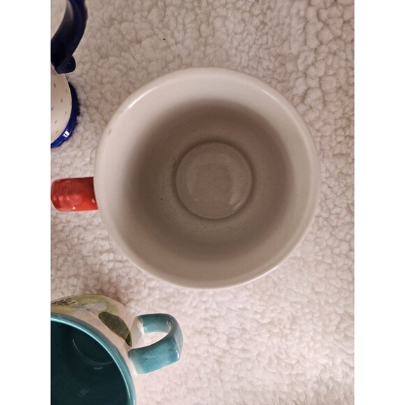 Set of 4 Pioneer Woman Large Country Garden Coffee Mugs /Cups - Picture 9 of 13